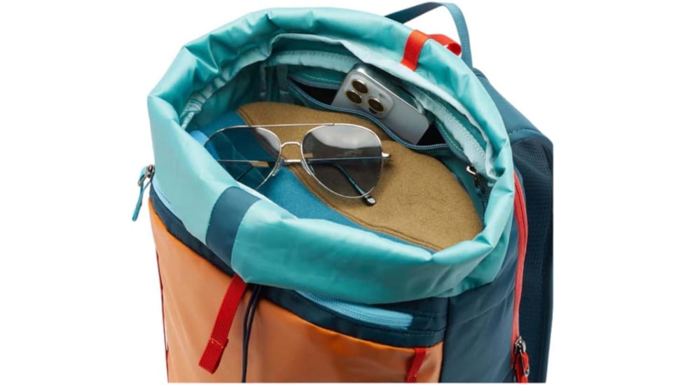 Cotopaxi Moda 20L Backpack, Cada Dia, Tamarindo and Abyss, One Size, LZMKII-S24-TAMAB