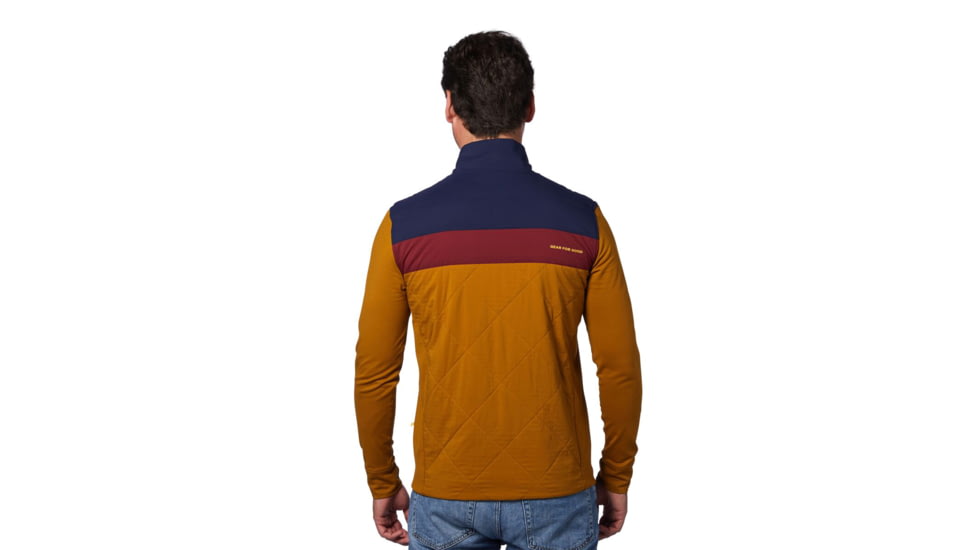 Cotopaxi Monte Hybrid Jacket - Mens, Bronze/Maritime, Extra Large, MONT-F20-BRMT-M-XL
