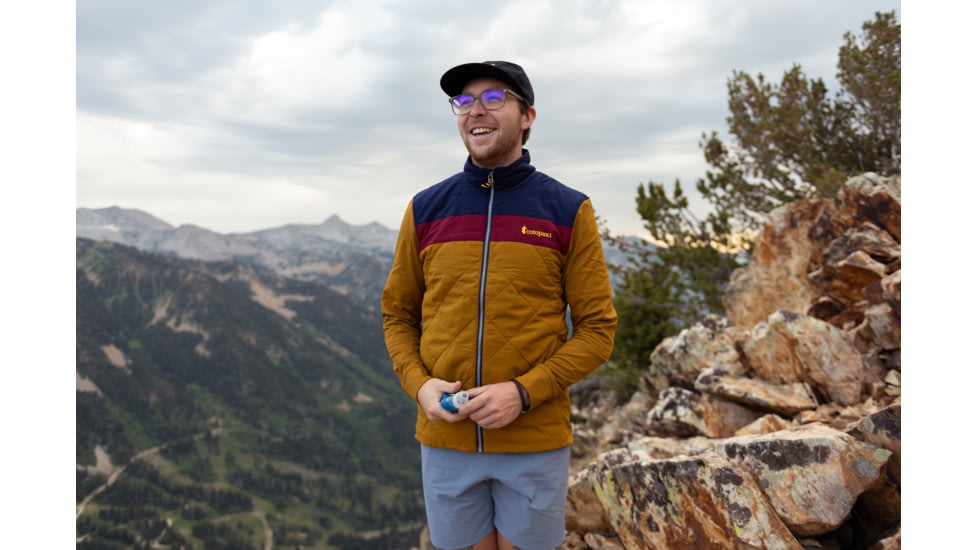 Cotopaxi Monte Hybrid Jacket - Mens, Bronze/Maritime, Extra Large, MONT-F20-BRMT-M-XL