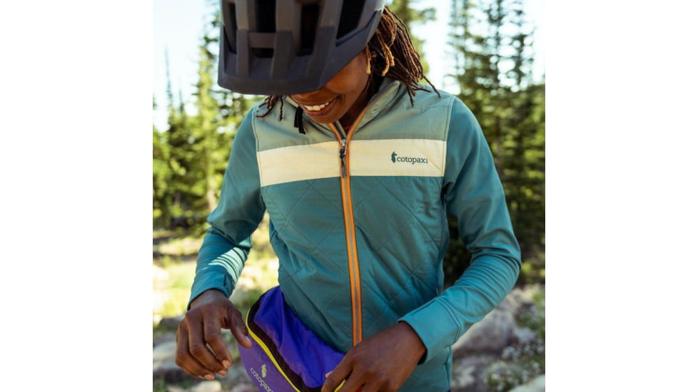 Cotopaxi Monte Hybrid Jacket - Womens, Submarine/Sage, Large, MONT-F20-SUBSA-W-L