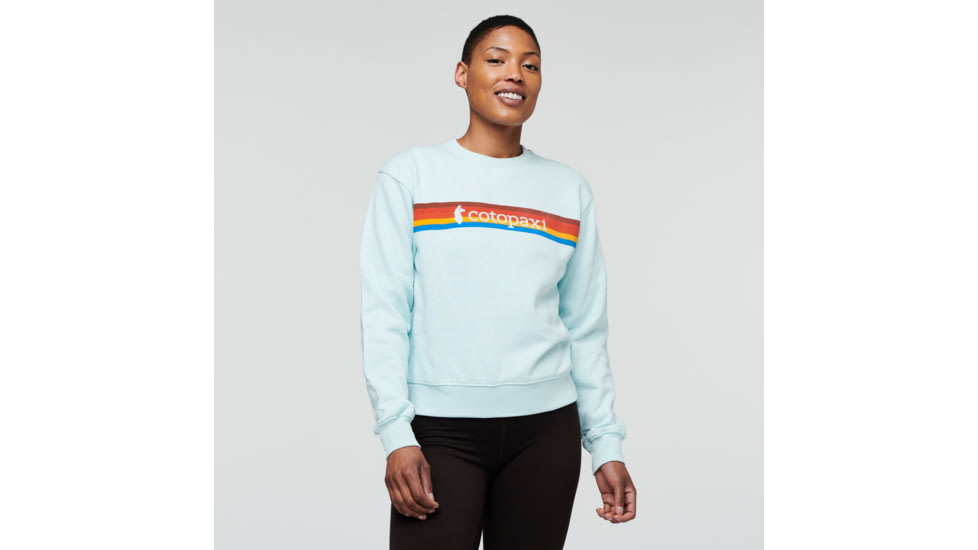 Cotopaxi On The Horizon Crew Sweatshirt - Womens, Ice, Large, OTHC-F22-ICE-W-L