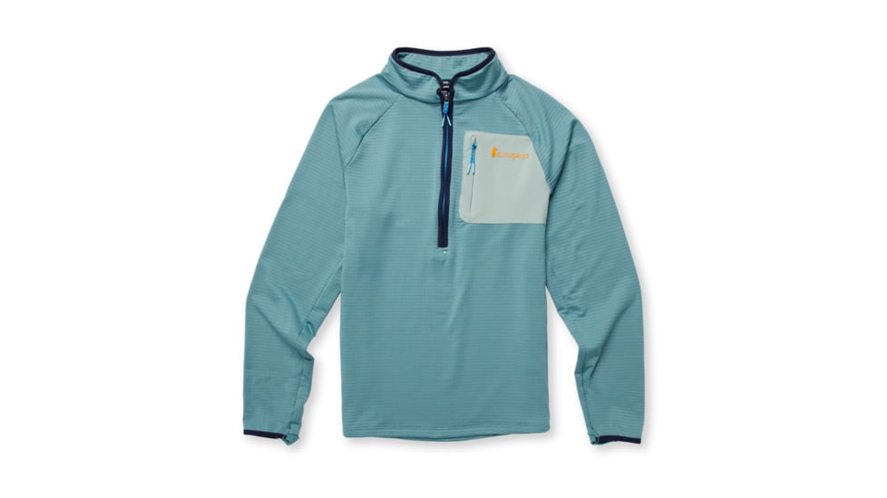 Cotopaxi Otero Fleece Half-Zip Pullover - Mens, Bluegrass, Large, OTRHZ-F22-BLG-M-L