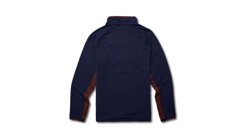 Cotopaxi Otero Fleece Half-Zip Pullover - Mens, Maritime/Chestnut, Small, OTRHZ-F22-MTCHS-M-S