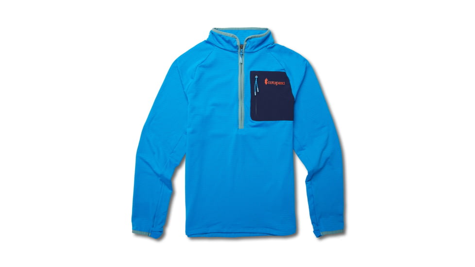 Cotopaxi Otero Fleece Half-Zip Pullover - Mens, Saltwater, 2XL, OTRHZ-F22-SLTWR-M-XXL