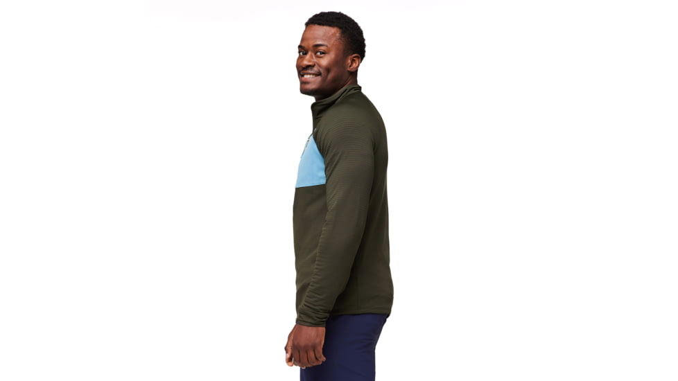 Cotopaxi Otero Fleece Half-Zip Pullover - Mens, Woods, Large, OTRHZ-F23-WOOD-M-L