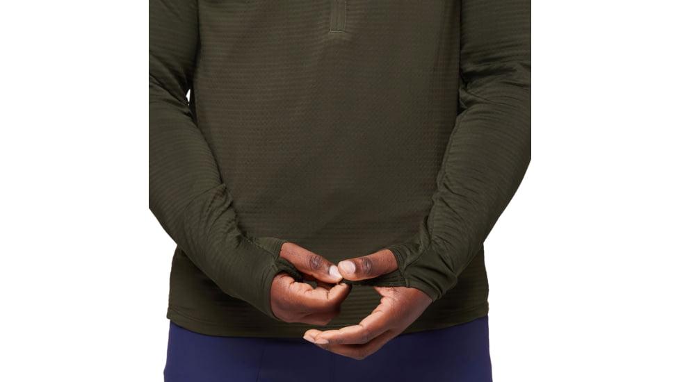 Cotopaxi Otero Fleece Half-Zip Pullover - Mens, Woods, Large, OTRHZ-F23-WOOD-M-L