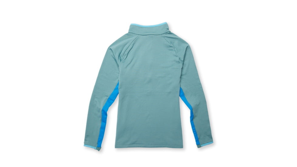 Cotopaxi Otero Fleece Half-Zip Pullover - Womens, Bluegrass/Saltwater, Large, OTRHZ-F22-BLGSW-W-L