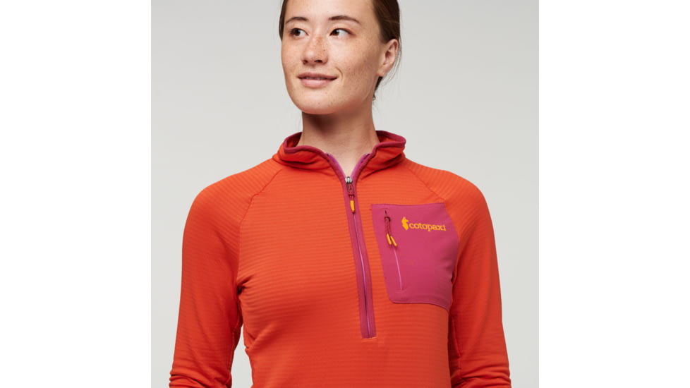 Cotopaxi Otero Fleece Half-Zip Pullover - Womens, Canyon, Extra Small, OTRHZ-F22-CANY-W-XS