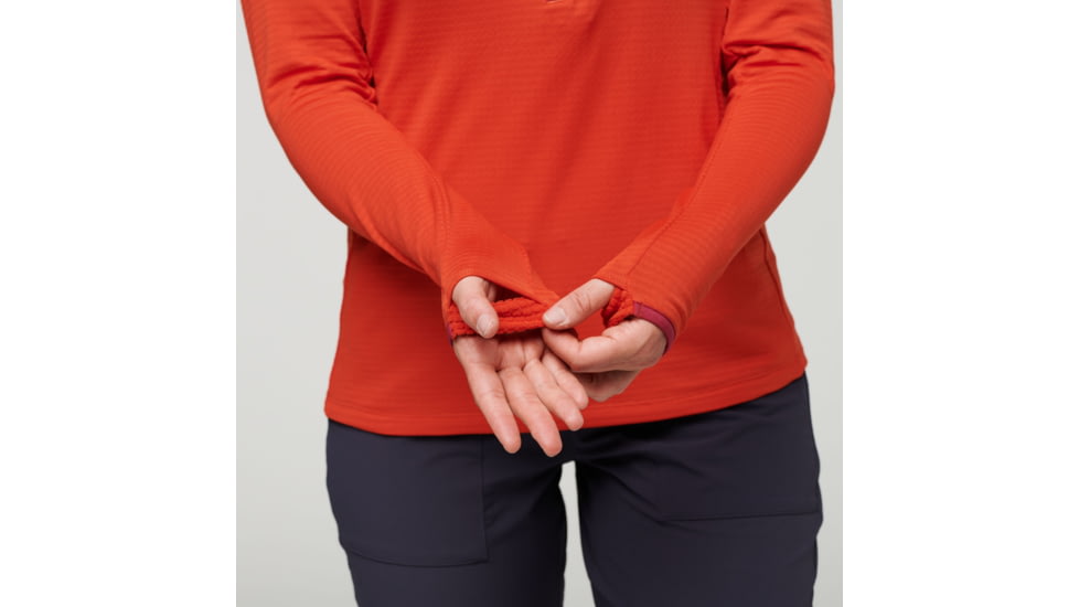 Cotopaxi Otero Fleece Half-Zip Pullover - Womens, Canyon, Extra Small, OTRHZ-F22-CANY-W-XS