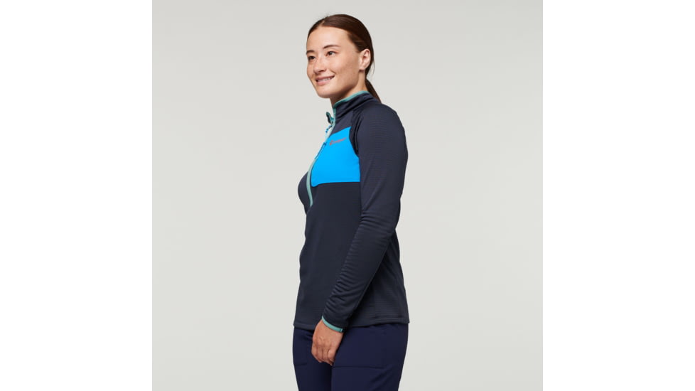 Cotopaxi Otero Fleece Half-Zip Pullover - Womens, Graphite, Extra Large, OTRHZ-F22-GRAPH-W-XL