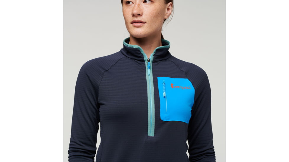 Cotopaxi Otero Fleece Half-Zip Pullover - Womens, Graphite, Extra Large, OTRHZ-F22-GRAPH-W-XL