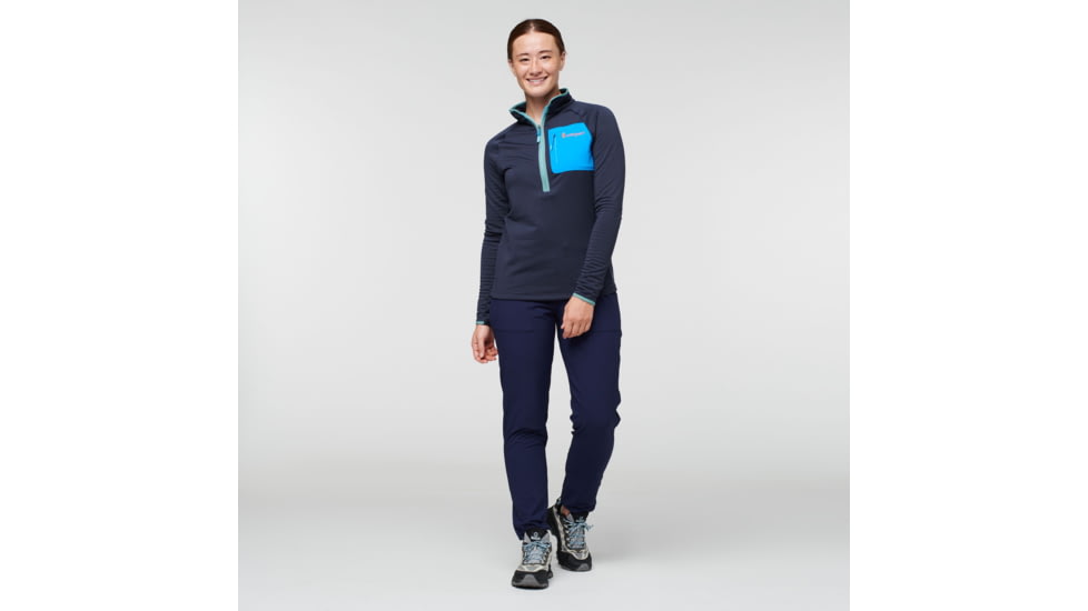 Cotopaxi Otero Fleece Half-Zip Pullover - Womens, Graphite, Extra Large, OTRHZ-F22-GRAPH-W-XL