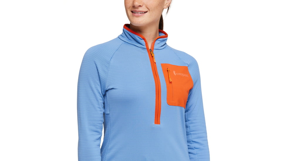 Cotopaxi Otero Fleece Half-Zip Pullover - Womens, Lupine, Medium, OTRHZ-S23-LUPIN-W-M
