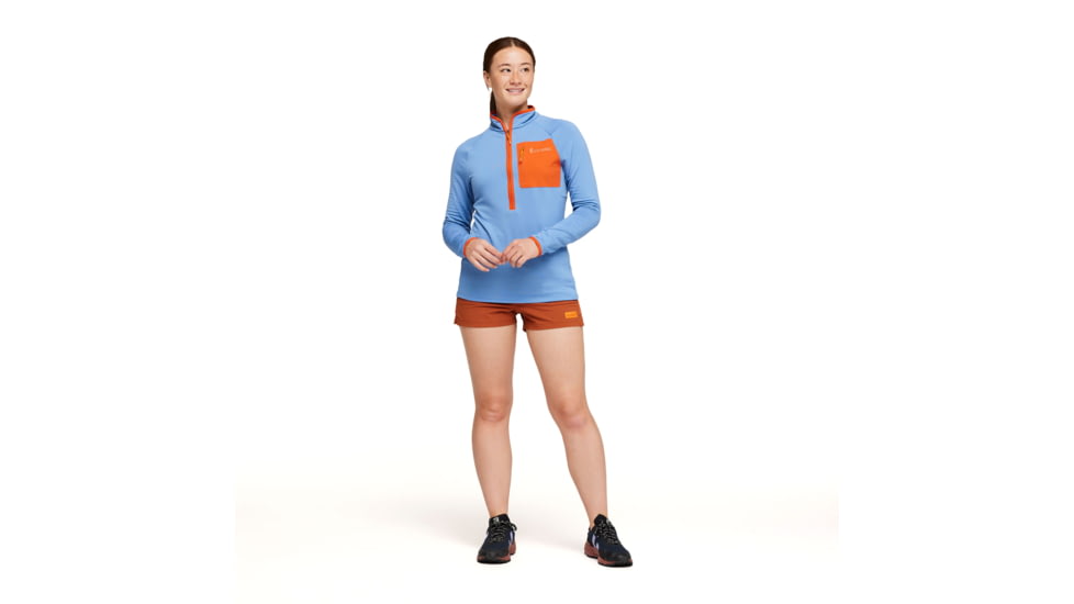 Cotopaxi Otero Fleece Half-Zip Pullover - Womens, Lupine, Medium, OTRHZ-S23-LUPIN-W-M