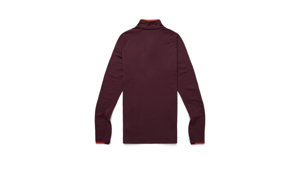 Cotopaxi Otero Fleece Half-Zip Pullover - Womens, Wine, Extra Large, OTRHZ-F23-WINE-W-XL