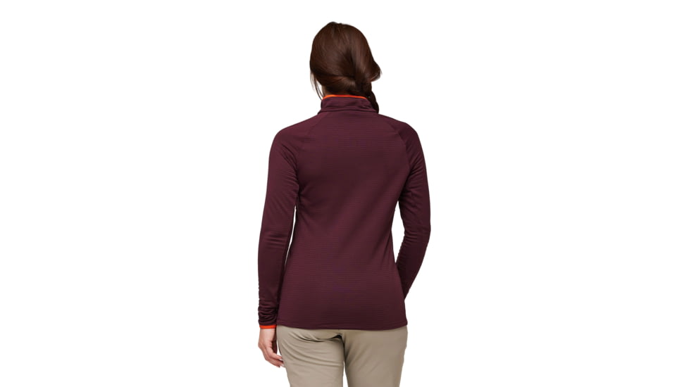Cotopaxi Otero Fleece Half-Zip Pullover - Womens, Wine, Extra Large, OTRHZ-F23-WINE-W-XL
