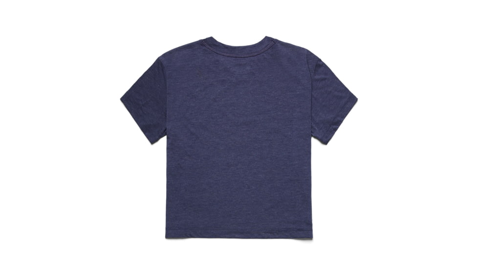 Cotopaxi Paseo Travel Crop T-Shirt - Womens, Maritime, Extra Small, PSCT-S23-MTM-W-XS