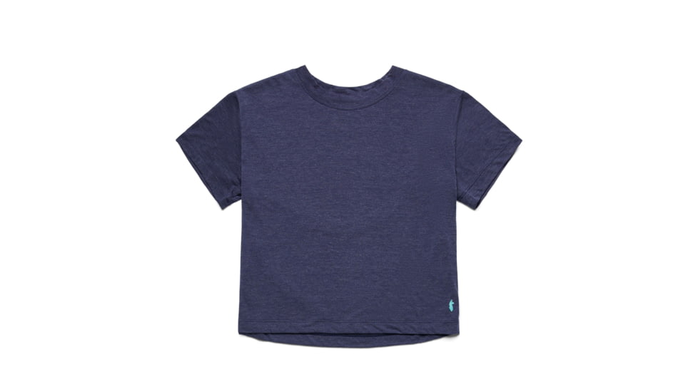 Cotopaxi Paseo Travel Crop T-Shirt - Womens, Maritime, Extra Small, PSCT-S23-MTM-W-XS