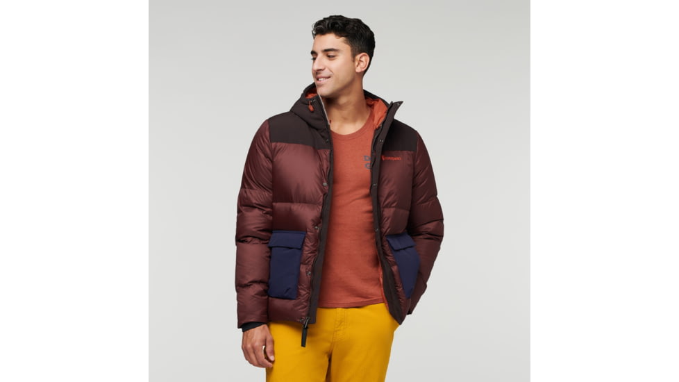 Cotopaxi Solazo Down Parka - Mens, Cavern/Chestnut, Extra Large, RLP-F22-CVCH-M-XL