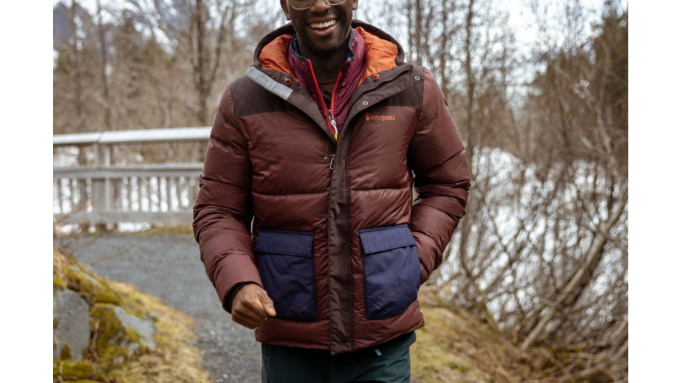 Cotopaxi Solazo Down Parka - Mens, Cavern/Chestnut, Extra Large, RLP-F22-CVCH-M-XL