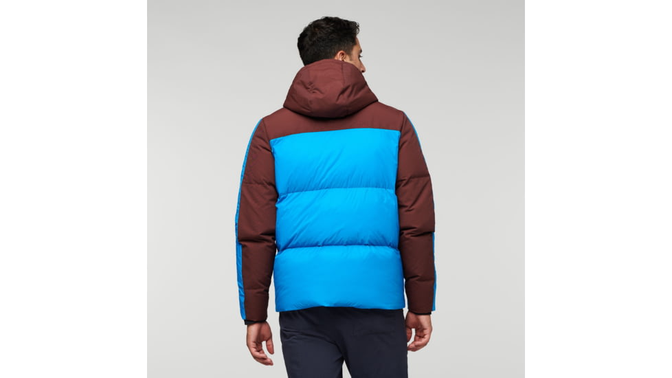 Cotopaxi Solazo Down Parka - Mens, Chestnut/Saltwater, Large, RLP-F22-CHSSW-M-L