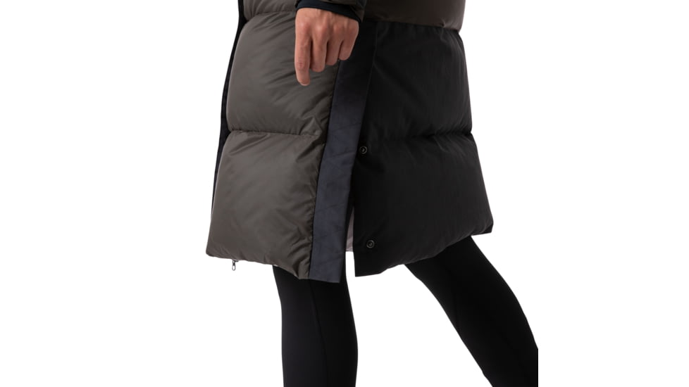 Cotopaxi Solazo Down Parka - Womens, Black/Iron, Extra Small, RLP-F21-BLKIN-W-XS