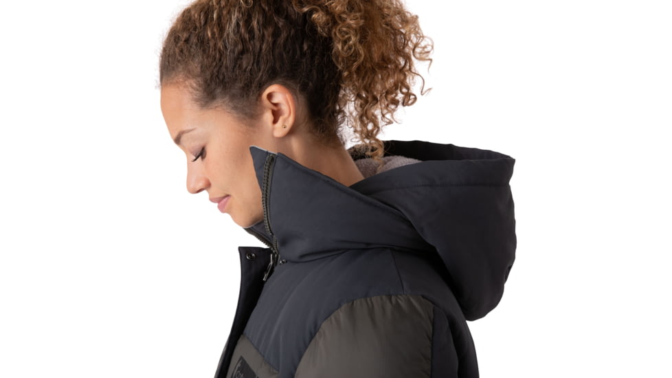 Cotopaxi Solazo Down Parka - Womens, Black/Iron, Extra Small, RLP-F21-BLKIN-W-XS