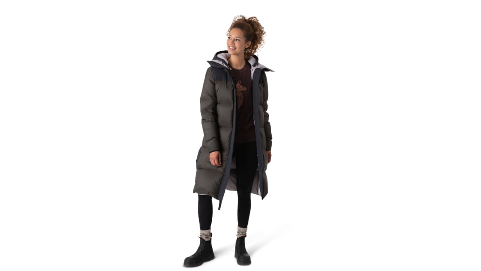 Cotopaxi Solazo Down Parka - Womens, Black/Iron, Extra Small, RLP-F21-BLKIN-W-XS