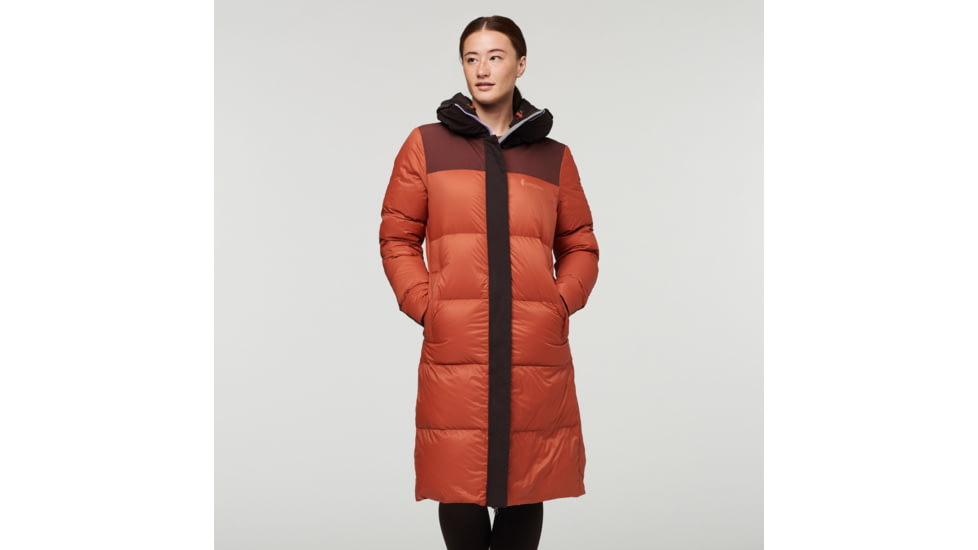 Cotopaxi Solazo Down Parka - Womens, Cavern/Chestnut/Spice, Small, RLP-F22-CASPC-W-S