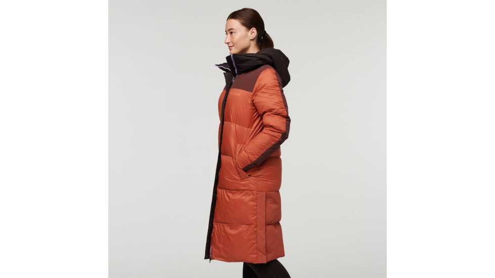 Cotopaxi Solazo Down Parka - Womens, Cavern/Chestnut/Spice, Small, RLP-F22-CASPC-W-S