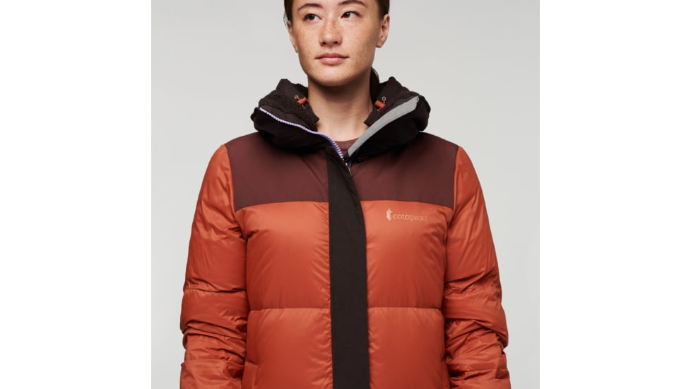 Cotopaxi Solazo Down Parka - Womens, Cavern/Chestnut/Spice, Small, RLP-F22-CASPC-W-S