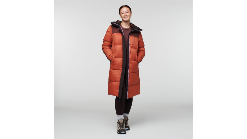 Cotopaxi Solazo Down Parka - Womens, Cavern/Chestnut/Spice, Small, RLP-F22-CASPC-W-S