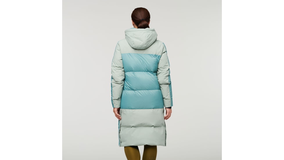 Cotopaxi Solazo Down Parka - Womens, Silver Leaf/Bluegrass, Extra Large, RLP-F22-SLBLG-W-XL