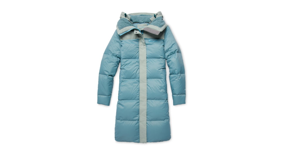 Cotopaxi Solazo Down Parka - Womens, Silver Leaf/Bluegrass, Extra Large, RLP-F22-SLBLG-W-XL