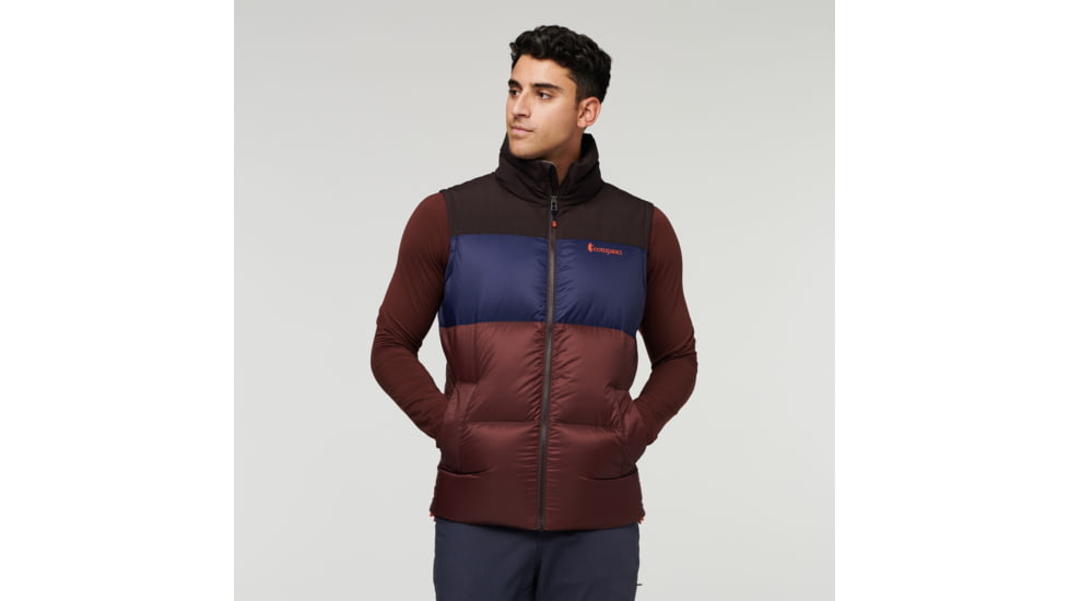 Cotopaxi Solazo Down Vest - Mens, Cavern/Chestnut, Medium, SDV-F22-CVCH-M-M