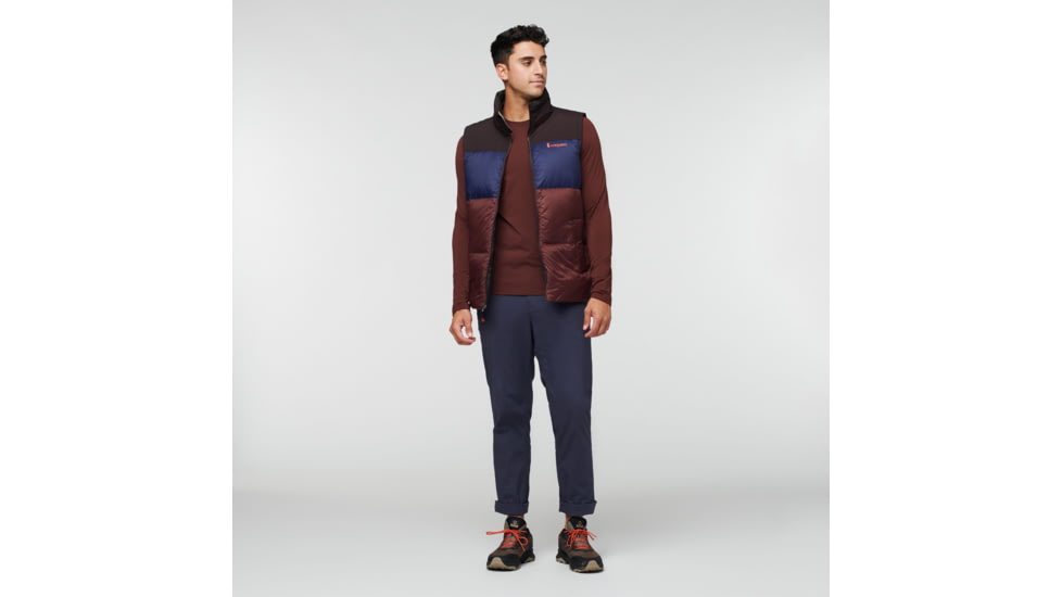 Cotopaxi Solazo Down Vest - Mens, Cavern/Chestnut, Medium, SDV-F22-CVCH-M-M