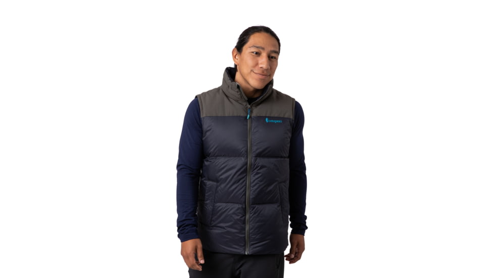 Cotopaxi Solazo Down Vest - Mens, Iron/Black, Large, SDV-F21-INBLK-M-L