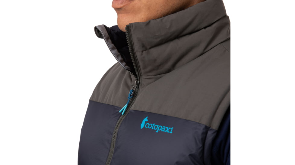 Cotopaxi Solazo Down Vest - Mens, Iron/Black, Large, SDV-F21-INBLK-M-L