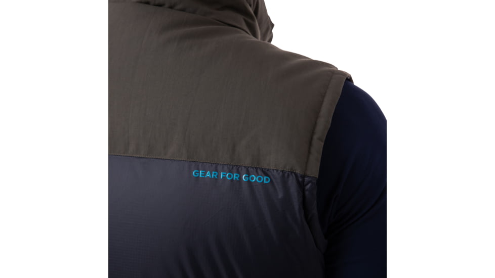 Cotopaxi Solazo Down Vest - Mens, Iron/Black, Large, SDV-F21-INBLK-M-L