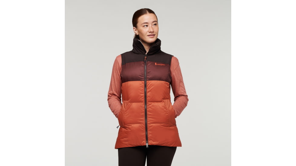 Cotopaxi Solazo Down Vest - Womens, Cavern/Spice, Large, SDV-F22-CASPC-W-L
