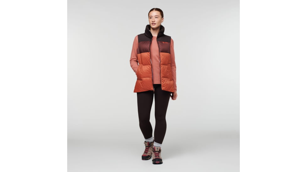 Cotopaxi Solazo Down Vest - Womens, Cavern/Spice, Large, SDV-F22-CASPC-W-L