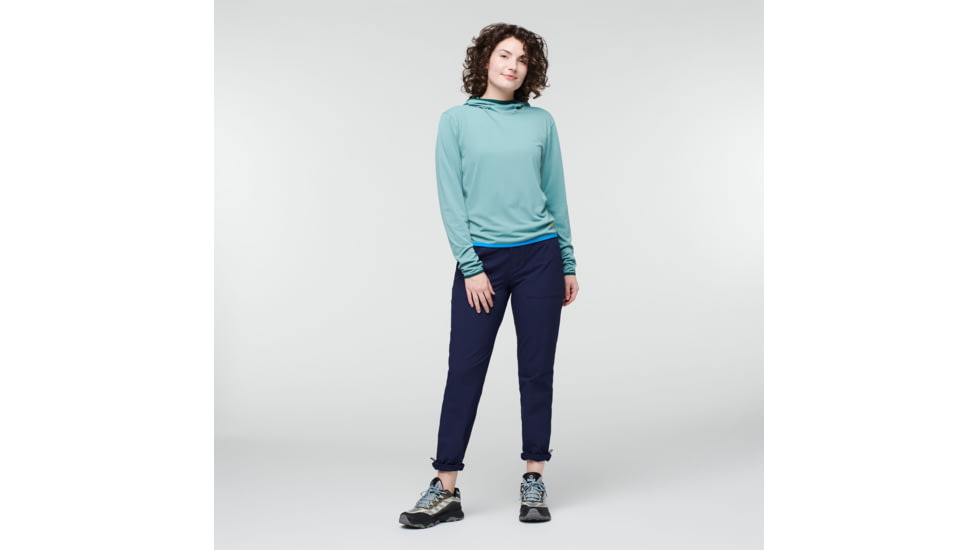 Cotopaxi Sombra Sun Hoodie - Womens, Bluegrass, Medium, SSH-F22-BLG-W-M