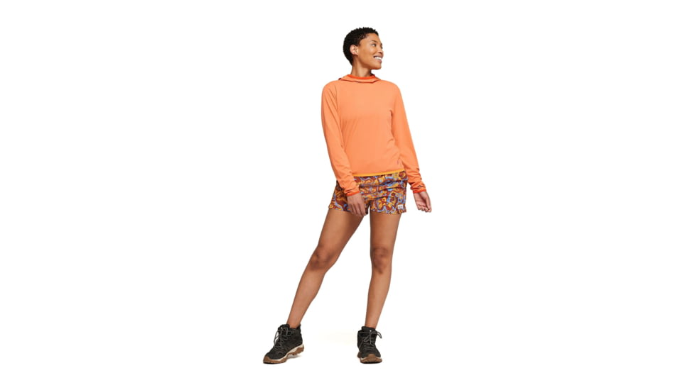 Cotopaxi Sombra Sun Hoodie - Womens, Nectar, Large, SSH-S23-NECTR-W-L