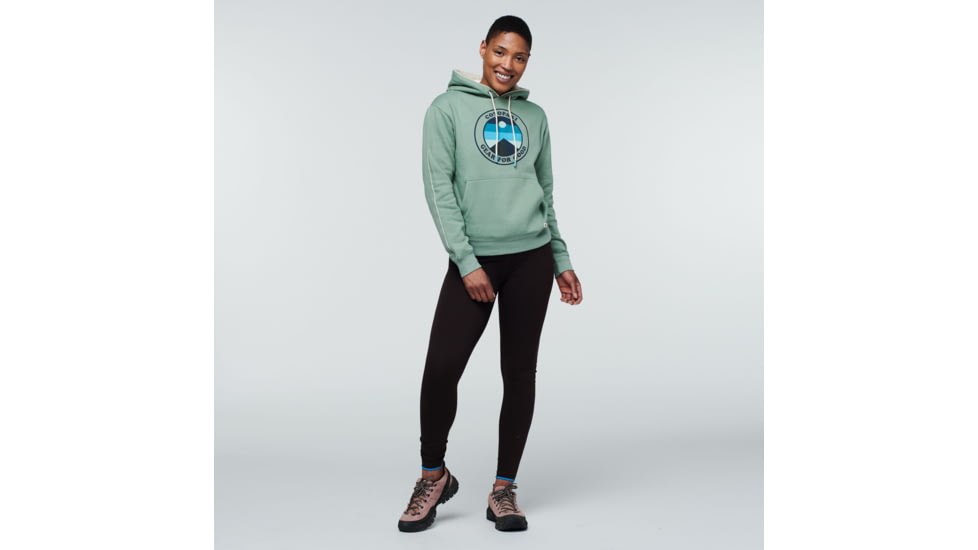 Cotopaxi Sunny Side Pullover Hoodie - Womens, Silver Leaf, Extra Large, SSH-F22-SLVL-W-XL
