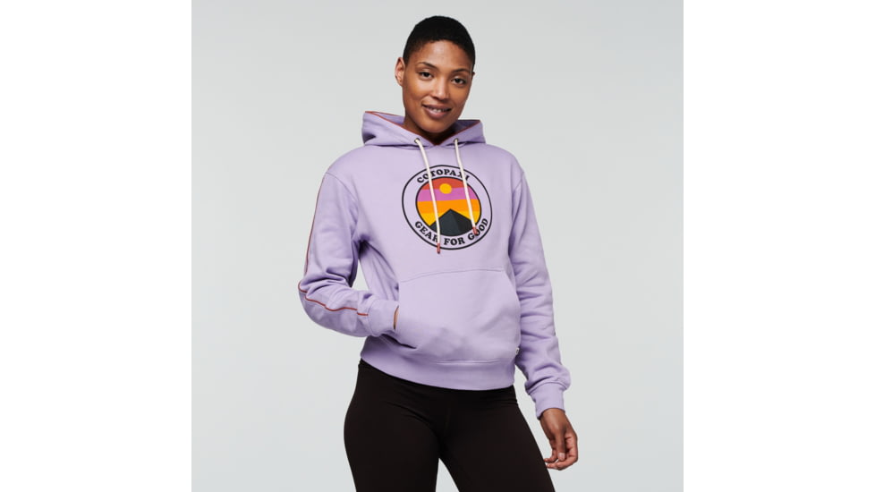 Cotopaxi Sunny Side Pullover Hoodie - Womens, Thistle, Medium, SSH-F22-THSTL-W-M