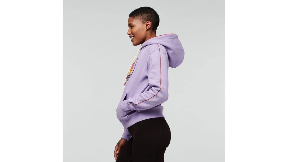 Cotopaxi Sunny Side Pullover Hoodie - Womens, Thistle, Medium, SSH-F22-THSTL-W-M