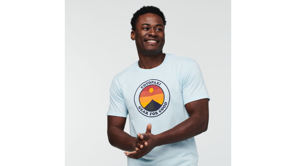 Cotopaxi Sunny Side T-Shirt - Mens, Ice, Medium, TS-S22-SS-ICE-M-M