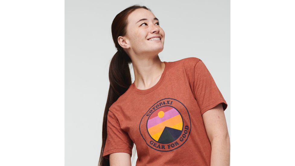 Cotopaxi Sunny Side T-Shirt - Womens, Spice, Extra Small, TS-S22-SS-SPC-W-XS