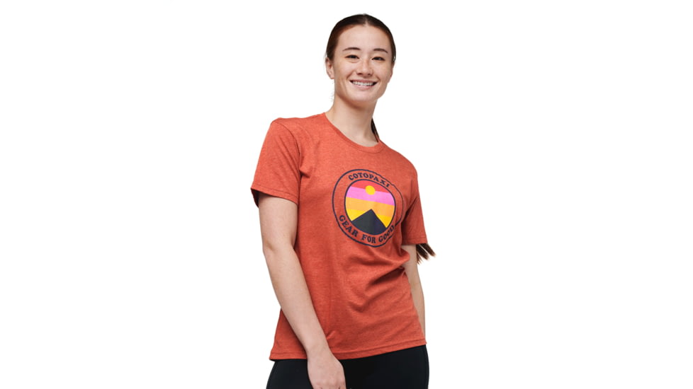 Cotopaxi Sunny Side T-Shirt - Womens, Spice, Extra Small, TS-S22-SS-SPC-W-XS