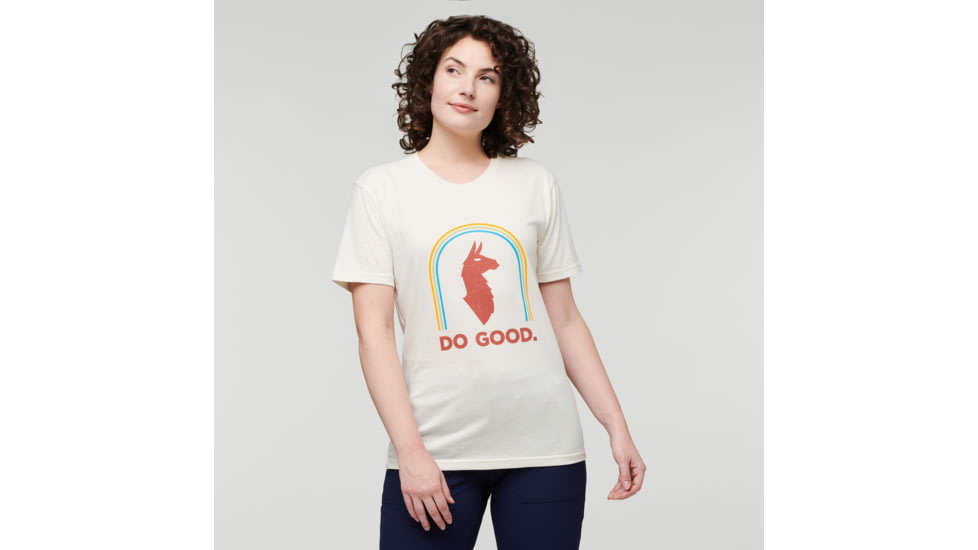 Cotopaxi Sunshine Do Good T-Shirt - Womens, Bone, Large, TS-F22-SUNS-BONE-W-L